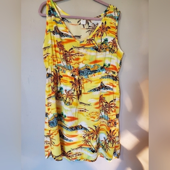 Palmwave Hawaii Vintage Dress - Picture 1 of 11